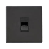 Hamilton Hartland G2 Matt Black Telephone Master Socket