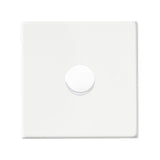 Hamilton 7G2MW1XLEDITB100 G2 Matt White single 100w LED 2 way dimmer