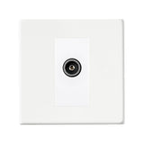 Hamilton Hartland G2 Matt White Non-Isolated Female TV Socket