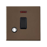 Hamilton 7G2RBDPNCBL-B G2 Richmond Bronze 20A double pole switch with neon