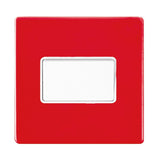 Hamilton 7RCTPWH-W CFX Gloss Red Fan Isolator Switch