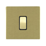 Hamilton 82CR31SB-B CFX Satin Brass 10A single intermediate light switch