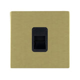 Hamilton 82CTCMB CFX Satin Brass telephone master socket