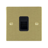 Hamilton 82TCMB Satin Brass telephone master socket