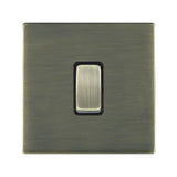 Hamilton 89CR31AB-B CFX Antique Brass 10A single intermediate light switch