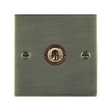 Hamilton 89T21 Antique Brass 20A single toggle light switch 2 way