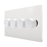 Hamilton 8WPC4X40 CFX Primed White quadruple 400w 2 way dimmer