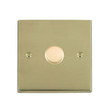 Hamilton 921X40 Polished Brass Dimmer Switch 1 Gang 400W