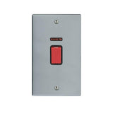 Hamilton 9645VB Satin Chrome 45A Switch + Neon Big Plate