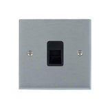 Hamilton 96TCSB Satin Chrome Telephone Slave Socket