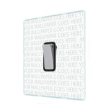 Hamilton PCR31BC-B Perception CFX Transparent 10A single intermediate light switch