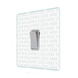 Hamilton PCR31BC-W Perception CFX Transparent 10A single intermediate light switch