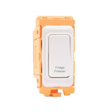 Hamilton FLDP-WH-WH-FF White 20A Fridge Freezer Double Pole Rocker Switch