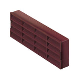 National Ventilation 501B Horizontal Air Brick with Damper Brown