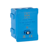 Lewden DT1005BL 100A 5 Way Connector Block - Blue