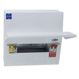 Lewden 7 Way RCBO Consumer Unit complete with pre-wired SPD Kit