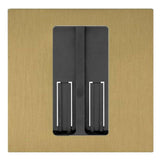 Lutron RA2 Select Single Gang Pico Faceplate - Satin Brass