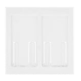 Lutron RA2 Select Dual Gang Pico Faceplate - White