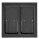 Lutron RA2 Select Dual Gang Pico Faceplate - Black