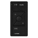 Lutron RA2 Select Wireless 3 Button Pico RF Control with Raise/Lower Audio - Black