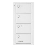 Lutron RA2 Select Wireless 4 Button Pico RF 2 Zone - White