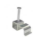 Metal T&E 2.5mm Flat Cable Clips Pack of 100