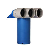 National Ventilation UNVC69/90 Monsoon Three Way 69mm x 125mm Valve Collector