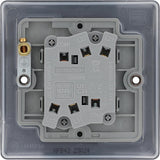 BG NFB42 Matt Black Double Switch 10A 2 Way