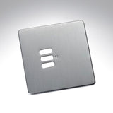 Rako 3 Button Wireless Wall Switch Cover Plate - Stainless Steel