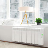 Rointe Kryos Short Conservatory Digital Electric Radiator 1100W