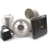 Vent Axia 453410 Luminair Shower Extractor Fan Kit with Light