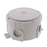 Wiska Round Combi Box Grey with Wago 221 Connectors