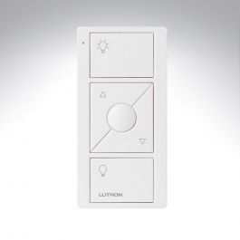 Lutron PK2-3BRL-TAW-L01 RA2 Select 3 Button Pico RF Control with Raise ...