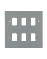 Hamilton 746GP Stainless Steel 6 Gang Grid Plate