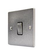 Hamilton 74DPSS-B Stainless Steel 20a Double Pole Switch