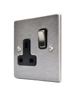 Hamilton 74SS1SS-B Stainless Steel Single Socket