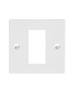 Hamilton 80EURO1 Gloss White 1 Gang Single Plate