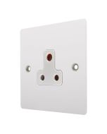 Hamilton 80US5W Gloss White Unswitched 5A Socket