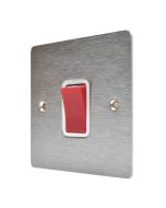 Hamilton 8445W Stainless Steel 45a Double Pole Switch