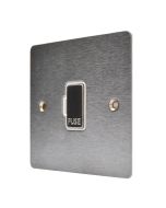 Hamilton 84FOSS-W Stainless Steel 1 Gang 13A Fused Spur