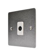 Hamilton 84TVW Stainless Steel TV Socket