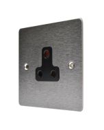 Hamilton 84US5B Stainless Steel Unswitched 5a Socket