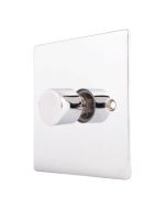 Hamilton 871X40 Polished Chrome 1 Gang Dimmer 400W