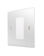 Hamilton 87EURO1 Polished Chrome 1 Gang Modular Plate