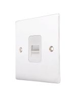 Hamilton 87TCSW Polished Chrome Telephone Slave Socket