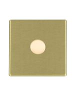 Hamilton 7G221X40 G2 Satin Brass single 400w 2 way dimmer