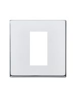 Hamilton 7G27EURO1 G2 Polished Chrome 1 module Euro plate