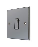 Hamilton 78R21BK-B Black Nickel 1 Gang Light Switch