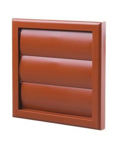 Envirovent 1RDGRAV100TC 100mm - 4 inch Gravity Grille - Terracotta