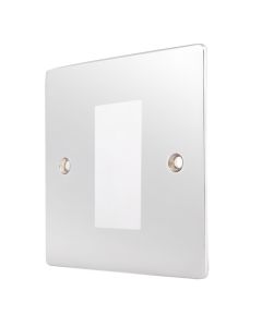 Hamilton 87EURO1 Polished Chrome 1 Gang Modular Plate